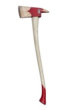 Rare Collins Hartford Cast Steel Axe Vintage Fire Mans Pick Red And white picture