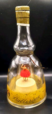 Vintage Lucas BOLS Dancing Red BALLERINA Musical Bottle Empty Blue Danube WORKS picture
