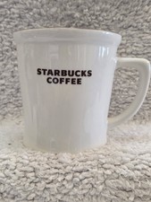 Starbucks Coffee Co. 2009 White Brown Oversized 16oz Mug New Bone China picture