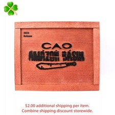 CAO Amazon Basin 6 x 52 Empty Wood Cigar Box 8.75