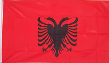 NEW 3ftx5ft ALBANIA INDOOR OUTDOOR YARD FLAG better quality usa seller picture