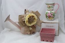 Spring decor vintage floral flowers Lot of 3 good condition #Mother's Day picture