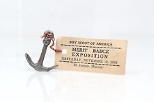 BSA BOY SCOUT OF AMERICA ANCHOR MERIT BADGE EXPOSITION, NOVEMBER 12, 1938 picture