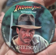 VTG 1984 INDIANA JONES STETSON HAT 3