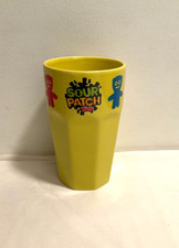 SOUR PATCH KIDS Ceramic Tumbler Glass Yellow Red Blue Green Gummies 2023 EUC picture