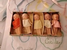 Dionne Quints Boxed (Set of 5) Bisque 3