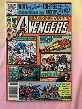 Marvel Avengers Annual #10 Newsstand 1st App Of Rogue 1st Mystique Cover VF+/NM- picture