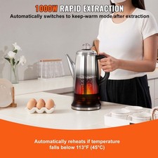 Stainless Steel 12-Cup Electric Coffee Percolator with Keep Warm Function picture