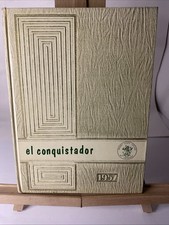 El Conquistador 1957 Adams State College Colorado Yearbook picture