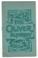 1889 The Oliver Alphabet, Oliver Chilled Plow Works Advertising Booklet picture