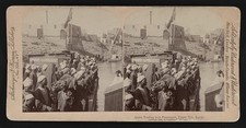 Photo:Upper Nile Egypt 1900s Arabs Trading with Passengers Stereoview picture