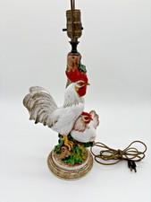 Vintage Zaccagnini Rooster Table Lamp picture