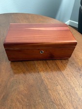 Vintage lane cedar chest Granville  Furniture Jewelry Box with Key 9” Wood picture