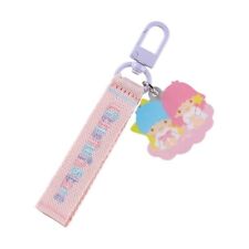 Sanrio Logo Embroidery Tag Keychain Character Award 1st Little Twin Stars NEW JP picture