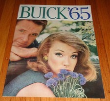 Original 1965 Buick Full Line Sales Brochure Catalog Riviera Wildcat Electra picture