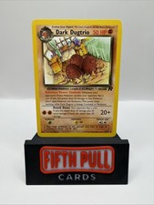 Pokémon TCG Dark Dugtrio 23/82 Team Rocket Unlimited Rare English picture