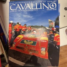 Cavallino The Journal of Ferrari History No.81 June/July 1994 Magazine picture