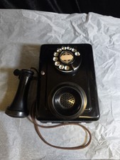1920s Western Electric 653 BA Candlestick Metal Wall Telephone American Bell Tel picture
