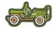 Jeep Embroidered Patch Iron On Sew On Willys Gladiator Sahara Rubicon picture