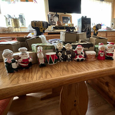 5 Sets Norcrest/Lefton Christmas S&P shakers X-500, 2246, H-208, X-494, XYU5999 picture
