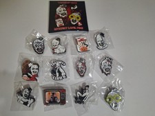 Damien Leone’s Terrifier Mystery Lapel Pins New Complete Series Chase Lot of 12 picture