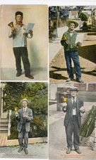 lot of  9 old Provincetown Cape Cod MA postcards, town criers, bells picture