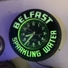 Glo-Dial Vintage Wall Clock Belfast Water picture