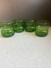 Vintage P-D Imports - COLONY - Set of 4-Green 6 Oz Rocks/Higjball Glasses Italy picture