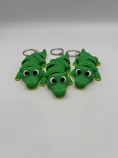 Green Alligator Fidget Keychain picture