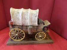 Vintage 1983 Western Country wagon Handmade Oscar M Cortes 9 1/2 x 4 1/4