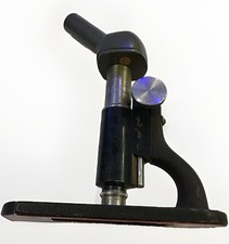 VTG 1940s Bausch & Lomb Shop Microscope Industrial Inspection Tool Reticle Base picture