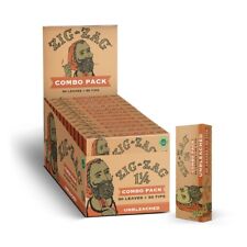 Zig-Zag Rolling Papers 1 1/4 Unbleached Papers and Tips - 24 Booklet Carton picture