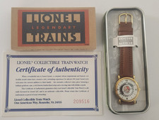 LIONEL COLLECTIBLE TRAIN WATCH picture
