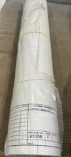 Antique Official LBJ Space Center NASA Grid Paper Roll- (NEW, VERY RARE) picture