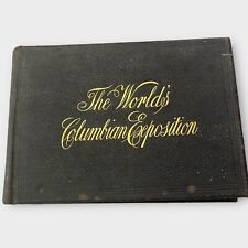 1893 Columbian Exposition World's Fair Chicago Dept of Photography Book picture