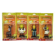 2004 SHREK 2 MINI BOBBLEHEADS COMPLETE SET OF 4 NEW SEALED IN PACKAGE PEPSI picture