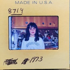 1973 VINTAGE 35MM SLIDE Child Montauk Point Kitchen Family Home Decor picture