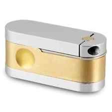 Brass Proto Pipe With Metal Lid Smoking Tobacco Twist Open Storage Heavy Quality picture