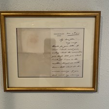 King Edward the Eighth VIII Signed Personal Letter 1913 Museum Quality RARE picture