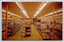 Vintage Livingston's Pharmacy Orleans Cape Cod MA Drug Store Postcard picture