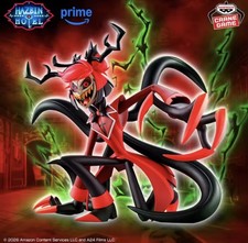 Bandai Original Banpresto Hazbin Hotel Alastor Radio Demon Action Figures 17 cm picture
