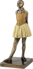 Degas Little Dancer Ballerina Statue, Cold Cast, (7.25