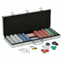 Fat Cat 55-0605 Texas Hold'Em Dice Poker Chip Set - 500 Count picture