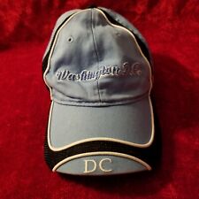 Washington DC Blue Baseball Cap Hat with Hook and Loop Fastener picture