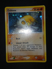 Pokemon Cubone 60/112 Ex FireRed & LeafGreen - Reverse Holo Rare ENG Kusube picture