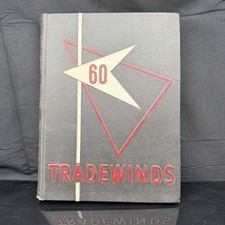 1960 Lake Worth High School Tradewinds Yearbook Florida Signed Annual picture