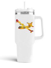 Canadair CL-415 Stainless Steel Quencher Tumbler - 40oz. picture