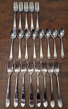 21 x Gourmet Settings GS 18/10 Stainless WINDMERE 13 x Dinner Forks 8 x Teaspoon picture