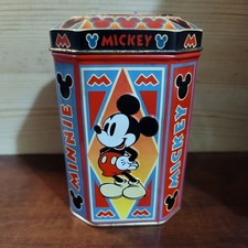 NESTLE CANDYS MICKEY AND MINNIE MOUSE ADVERTISING TIN BOX EMPTY picture