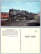 Pennsylvania G5s Steam Locomotive Train Pemberton New Jersey Postcard PB232-V picture